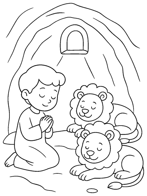 Daniel and the Lions' Den