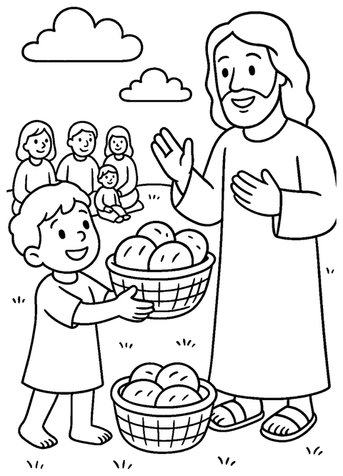 Jesus Feeds the 5,000