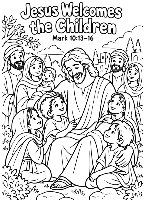 Jesus Welcomes the Children