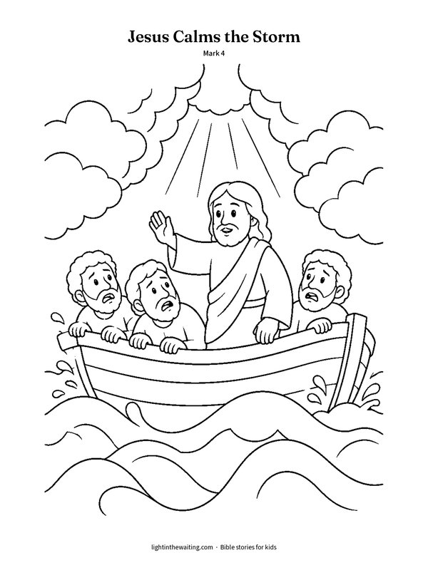 Jesus Calms the Storm