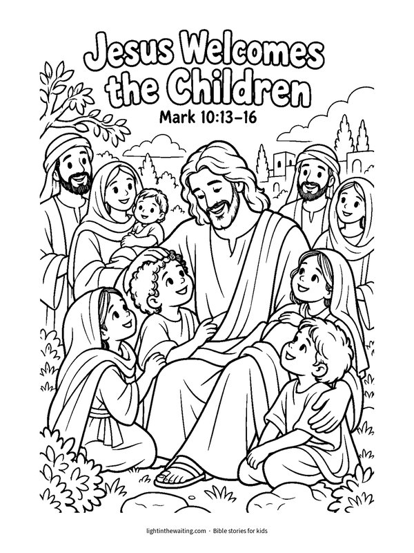 Jesus Welcomes the Children