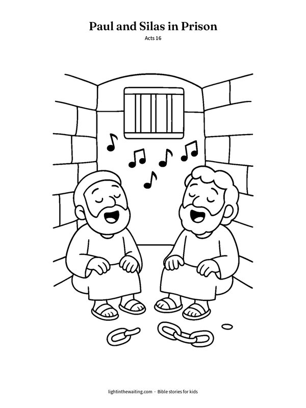 Paul and Silas in Prison