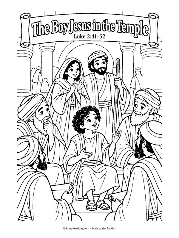 The Boy Jesus in the Temple