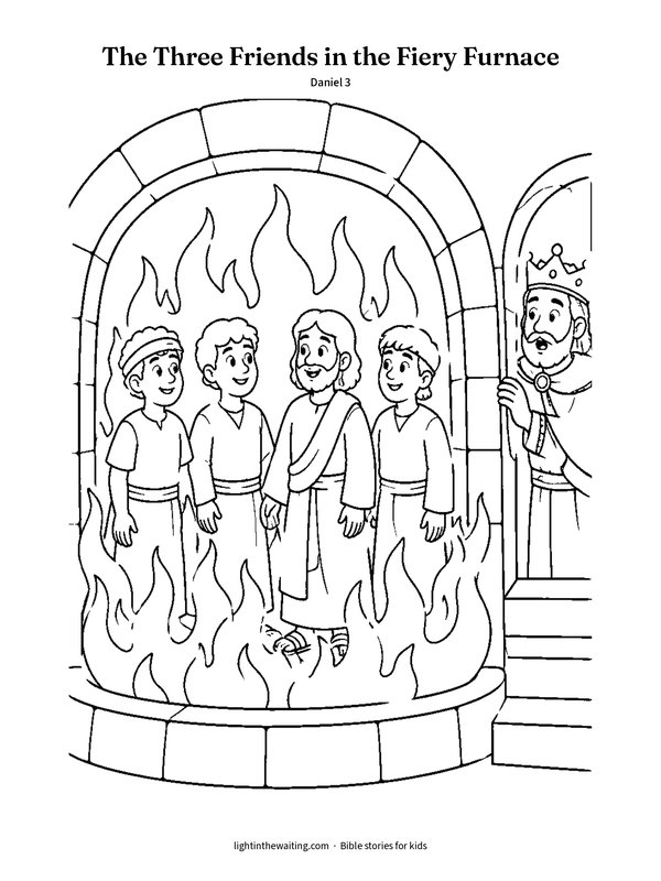 The Three Friends in the Fiery Furnace